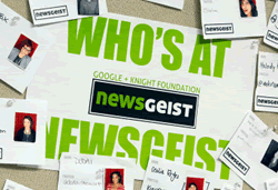 Who is at NewsGeist ?