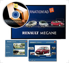 CD-Rom Multimedia pour Renault